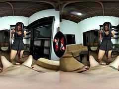 Sexy Columbian Vr: Big Tits, Big Ass Blowjob Porn