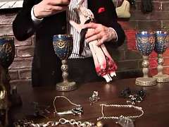 Tetas grandes, Fetiche de pies, Lencería, Trio