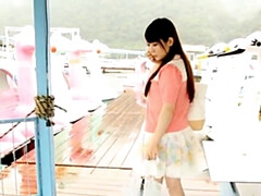 Aziatisch, Bruinharig, Harig, Hd, Kut duiken, Tiener, Tieten likken, Speelgoed