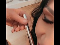 Noire, Britannique, Femme couguar, Hard, Insertion, Mature, Plan cul à trois, Jouets