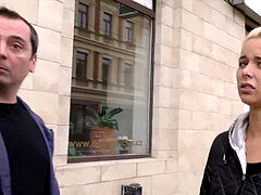 Sucer une bite, Cocu, Tchèque, Petite femme, Réalité, Adolescente