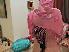 Arabisch, Lieveling, Pijpbeurt, Sperma shot, Kwartet, Groep, Tiener, Vrouw