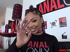 In den arsch, Blasen, Besamung, Hd, Strümpfe, Titten