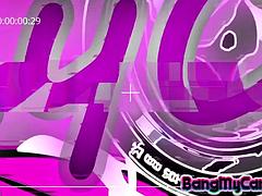 Amateur, Asiatique, Gros seins, Brunette brune, Coréenne, Masturbation, Nénés, Jouets