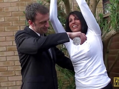 Pascalssubsluts - submissive Louise Kay predominated by pascal