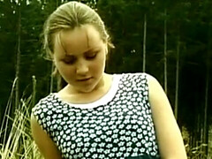 18 ans, Léchez, Masturbation, Seins naturels, De plein air, Maigrichonne, Nénés, Rétro ancien