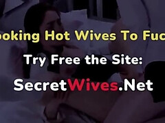 Amateur, Gode, Embrassement, Lesbienne, Strapon