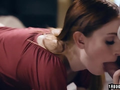 Sucer une bite, Éjaculation interne, Gorge profonde, Doigter, Hard, Masturbation, Rousse roux, Adolescente