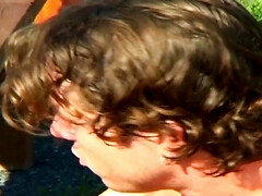 Grosse titten, Spermaladung, Fingern, Oma, Reif, Im freien, Muschi, Rotschopf