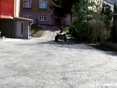 Бондаж, Брюнетки, Семяизвержение, Чешки, Дилдо, Сперма на лице, От первого лица, Игрушки