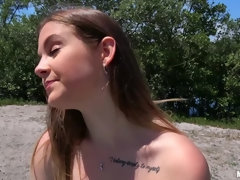 Teen Gives Ass For Cash