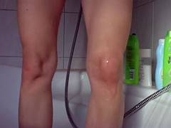 Douche, Nénés, Vibromasseur, Voyeur