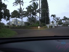 Leie, Schwarz, Orgasmus, Im freien, Rasiert, Dürr, Weibliche ejakulation, Titten