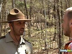 Gruppensex, Schwul, Im freien