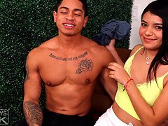Young Latina Size Queen Gets The Big Porn Dick She's Always Wanted!