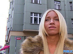 PublicAgent Kaira splendid ash-blonde in taut jeans fucked by big cock