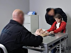 LAW4k. Teen girl doesnt know where security guard took her but she gets fucked