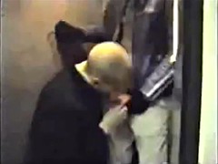public restroom blowjob
