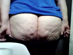 Fat Ass Mature Slow Motion Cellulite Jiggle