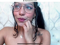 Latina amateur teen thrilling webcam video