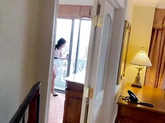 アナル, デカ尻, 茶髪の, 中出し, イく瞬間, ハードコア, メイド, ハメ撮り