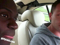 Enthousiasteling, Grote lul, Zwart, Bedriegen, Sperma shot, Mager