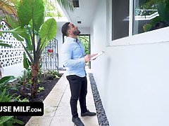 口内発射, キッチン, なめる, 淫乱熟女, オマンコ, ガリガリ, ティーン, オッパイの