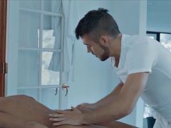 素人, アナル, 舐める尻, ゲイ, ハードコア, 異人種間, マッサージ, 筋肉