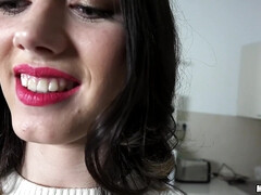 Amateur, Chica, Checa, Estilo perrito, Sexo duro, Dinero, Al aire libre, Pov