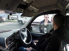 Любители, Большой член, Минет, В машине, Деньги, Натуральные сиськи, От первого лица, Рыжие