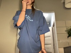 素人, アナル, 美女, 指いじり, オナニー, ガリガリ, 一人, オッパイの