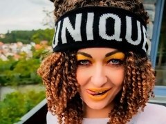 Blasen, Braunhaarige, Doppelpenetration, Handjob, Mann mann frau, Rasiert, Jungendliche (18+), Flotter dreier