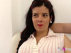 Madura, Polla, Estilo perrito, Marido, Mamá, Embarazada, Español, Trio