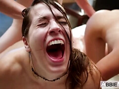 Grosser schwanz, Grosse titten, Hundestellung, Domination, Fingern, Reiten, Rau, Rasiert