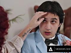 MODERN-DAY SINS - Caring Redhead MILF Kiki DAire Consoles Prom-Ditched Boy With Her Wet Pussy