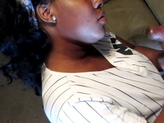 Arsch, Schwarz, Spermaladung, Schmutzig, Schwarz, Handjob, Pov, Reiten