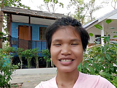 Anaal, Aziatisch, Badpak, Pijpbeurt, Bruinharig, Hondjeshouding, Buiten