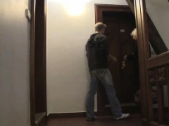 Blonde, Sucer une bite, Tchèque, Européenne, Mature, Réalité