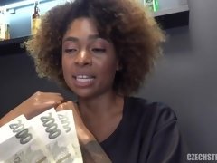 Kont, Zwart, Pijpbeurt, Hondjeshouding, Zwart, Interraciaal, Gezichtspunt, Openbaar