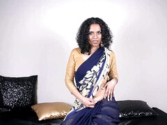 素人, デカパイ, 茶髪の, インド人, オナニー, 淫乱熟女, 一人