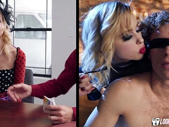 Leie, Arsch, Blasen, Füsse, Würgen, Handjob, Absätze, Titten