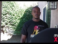 Cunnilingus, Gorda, Bisexual, Mamada, Semen en la boca, Garganta profunda, Estilo perrito, Interracial