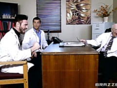 Анальный секс, Большая жопа, Блондинки, Минет, Секс без цензуры, Милф, Два парня и девушка, Униформа