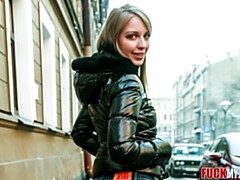 素人, アナル, お尻, ブロンド, チェコ, ハードコア, 公共, 現実