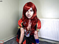 In den arsch, Latina, Rotschopf, Spielzeuge