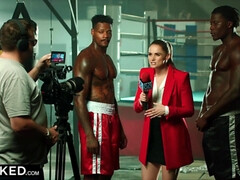 Большой член, Черные, Сперма на лице, Межрасовый секс, Лизание, Реалити, Наездница, Втроем