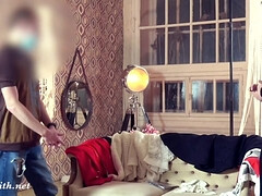 美人, フェラチオ, 茶髪の, 古典, Hd, ロシア人, 剃毛, スカートのぞき