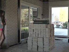 white hair old man fucks teen pussy so tight and young