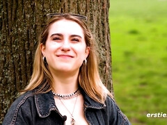 18, ブロンド, ドイツ人, オナニー, オーガズム, ピアス, タトゥー, おもちゃ