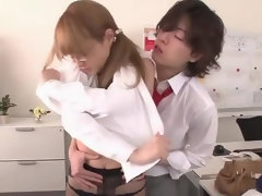 アジア人, フェラチオ, イく瞬間, 顔射, フェティッシュ, 指いじり, 日本人, オフィス